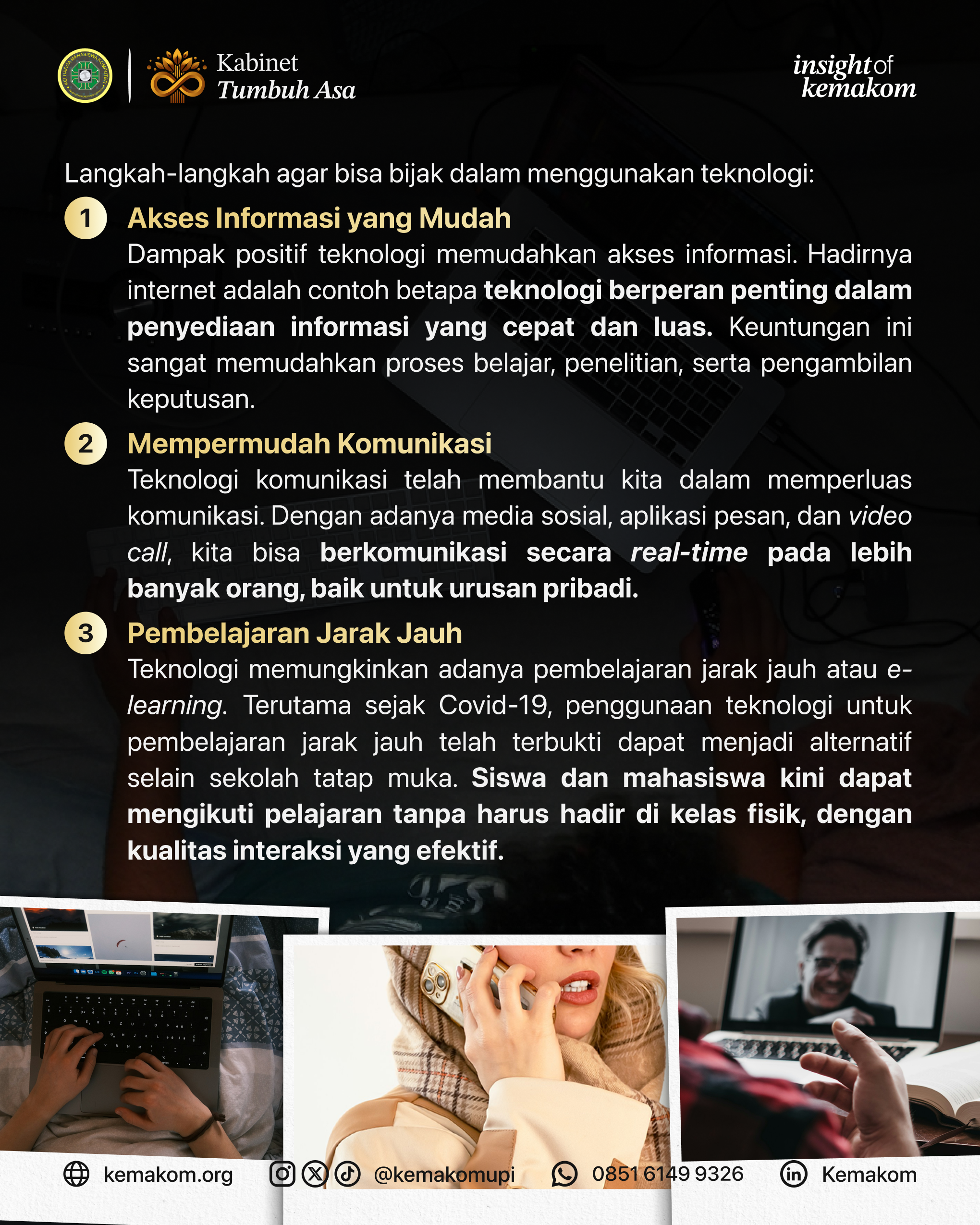 Dampak Menggunakan Teknologi!
