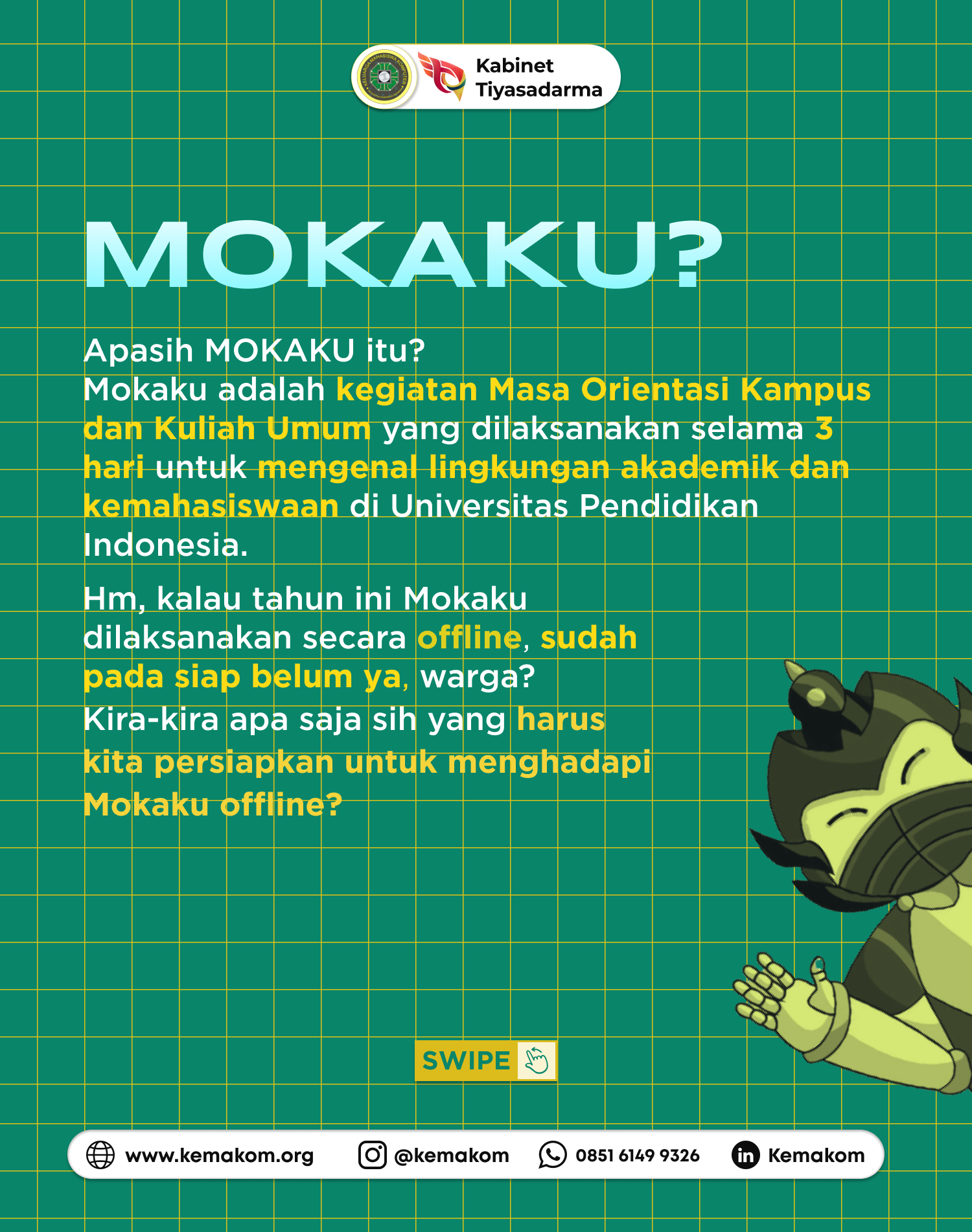 Edukom - Menjelang MOKAKU 11