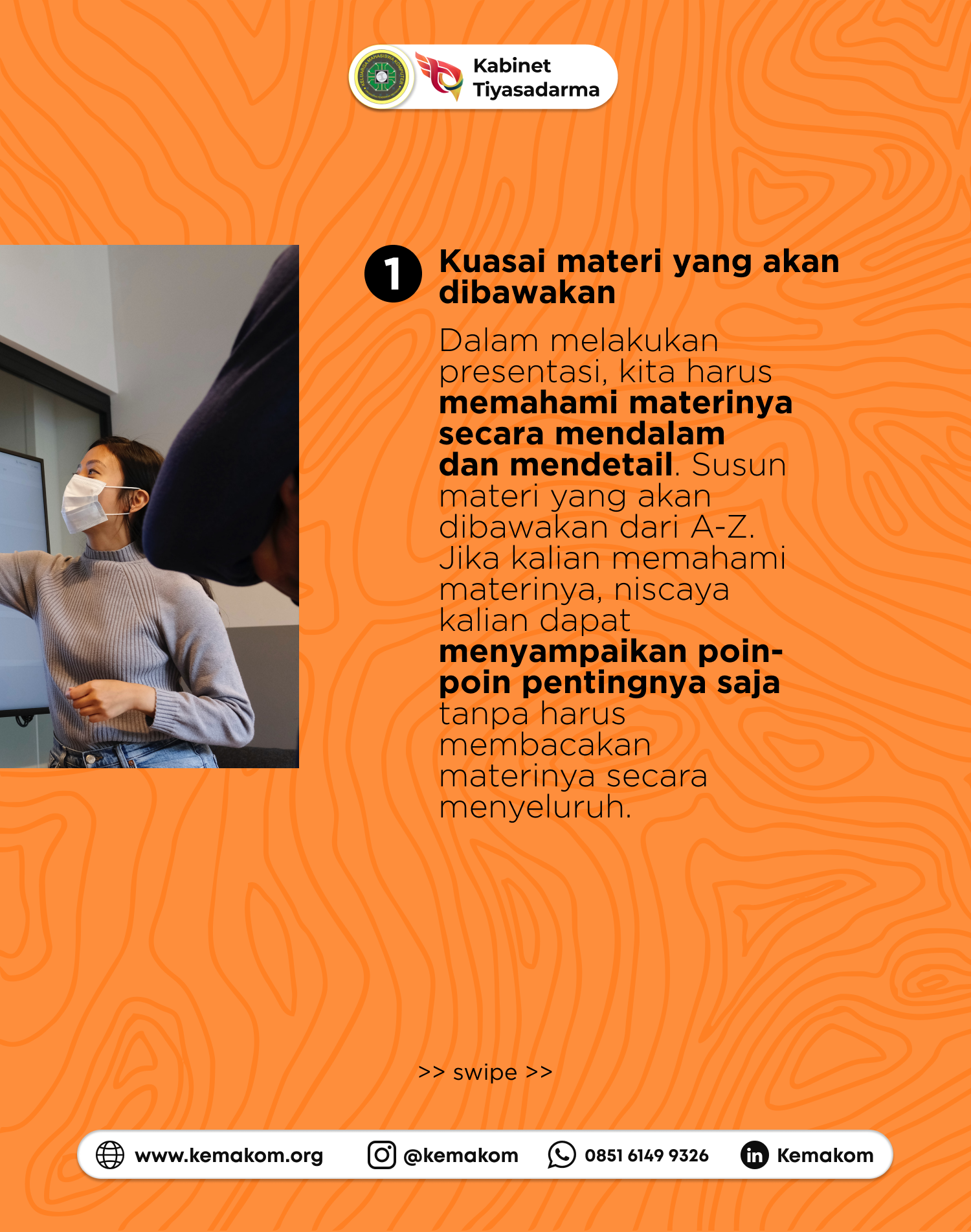 Edukom - Tips Lancar Presentasi 7