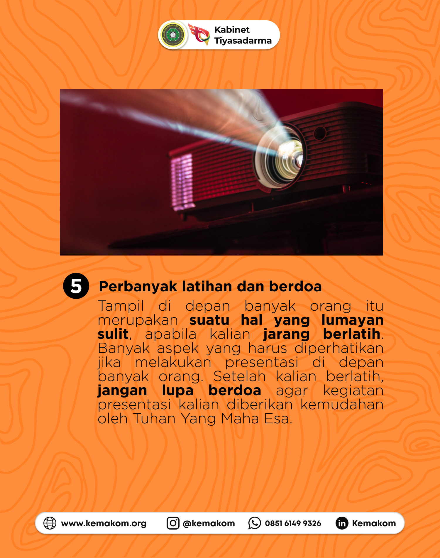 Edukom - Tips Lancar Presentasi 7