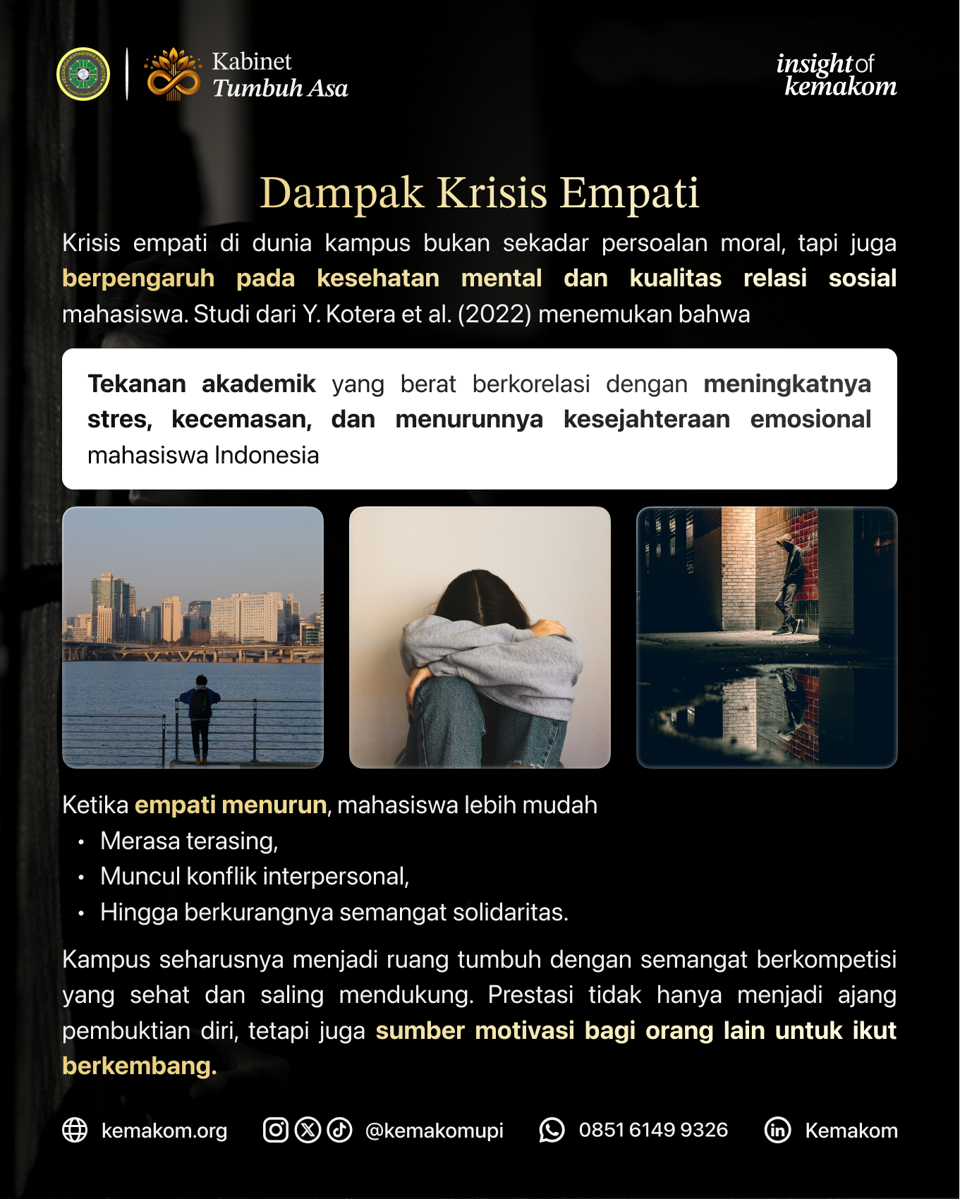 Krisis Empati di Dunia Kampus: Ketika Akademik Lebih Diutamakan dari Kemanusiaan