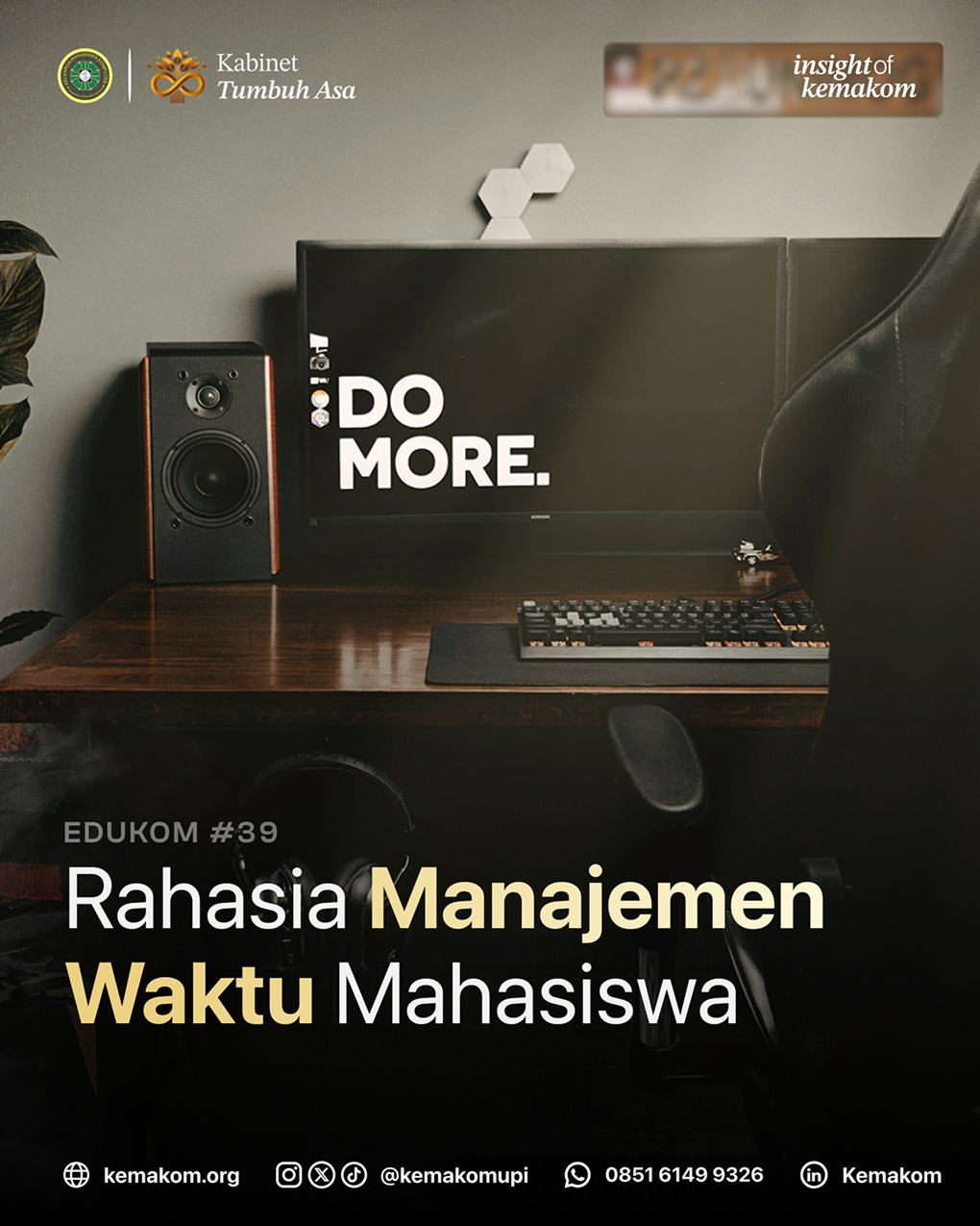 Sibuk Tapi Produktif (Rahasia Manajemen Waktu Mahasiswa)