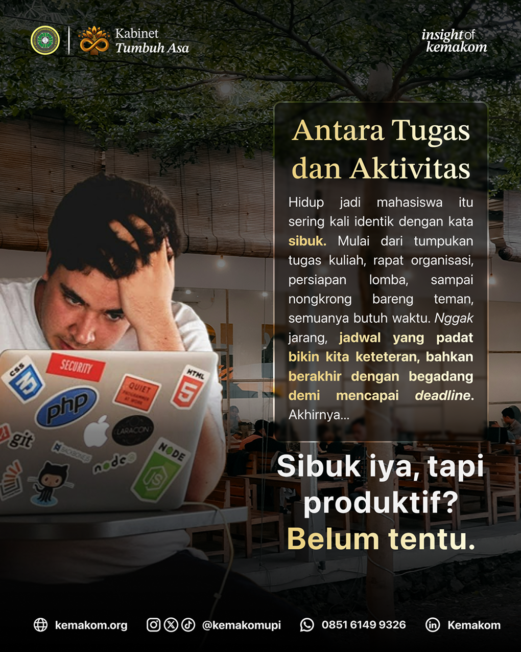 Sibuk Tapi Produktif (Rahasia Manajemen Waktu Mahasiswa)