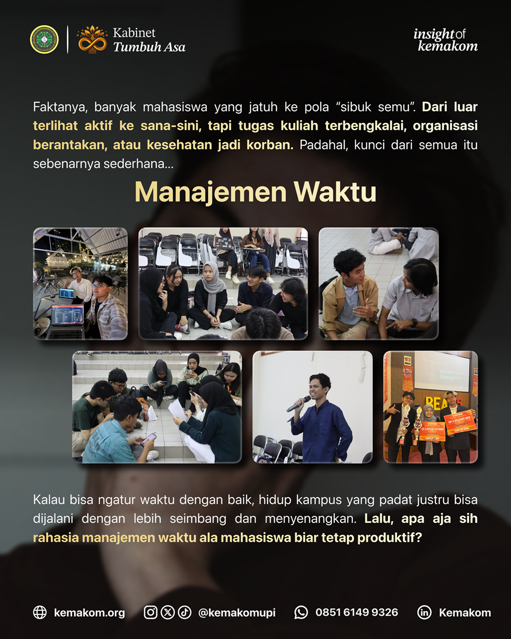 Sibuk Tapi Produktif (Rahasia Manajemen Waktu Mahasiswa)