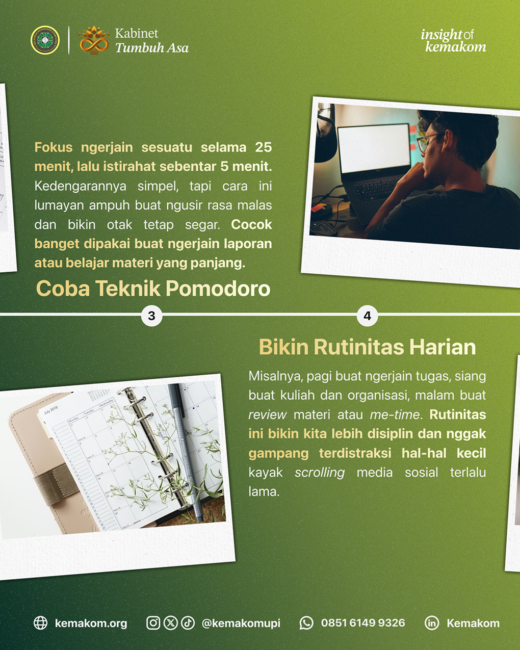 Sibuk Tapi Produktif (Rahasia Manajemen Waktu Mahasiswa)