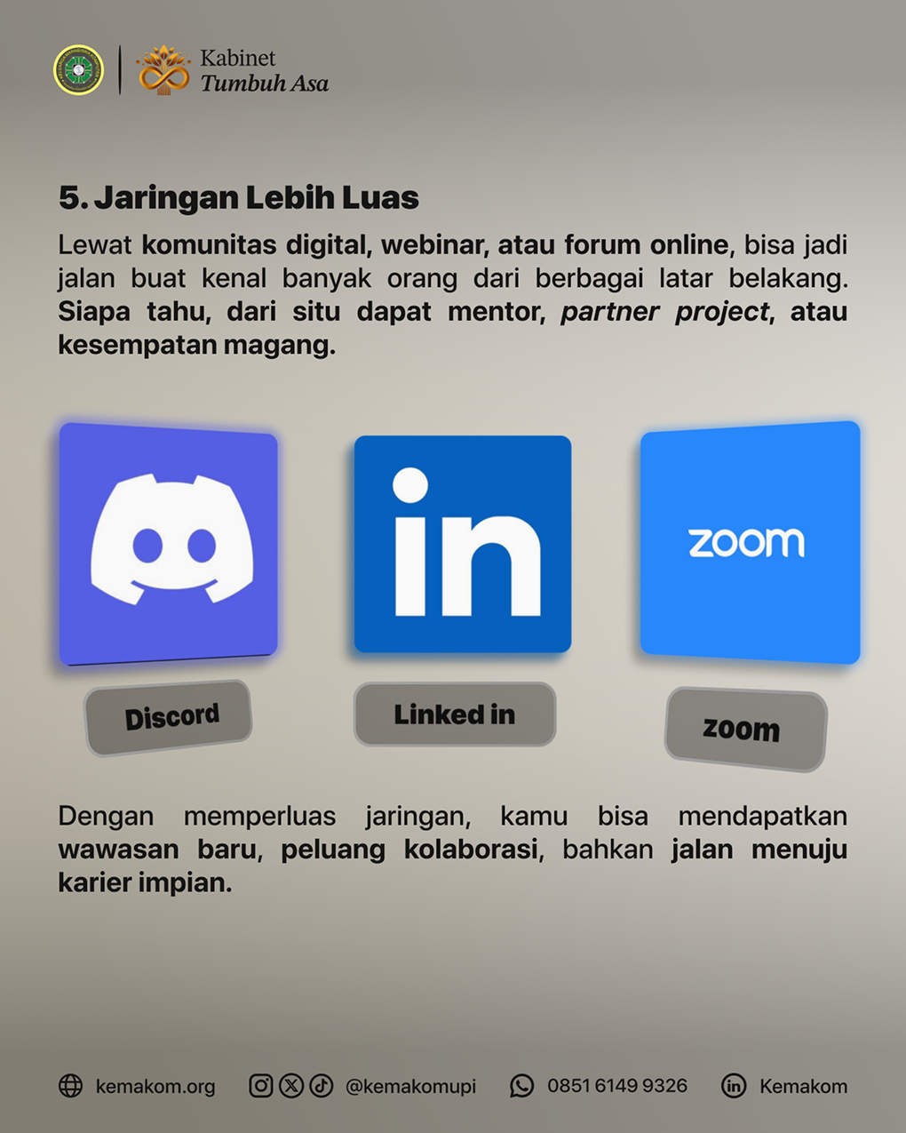 Teknologi Sebagai Katalis Pengembangan Diri Mahasiswa